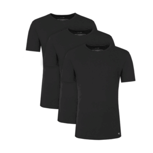 Calvin Klein heren 3-pack T-shirts ronde hals - zwart
