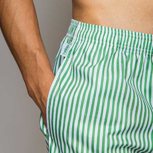 MannenWinkel Pockies Boxershort Chalk Stripes - Boxershort met zakken