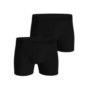 Björn Borg 2-Pack Organic Cotton Boxershorts -Zwart