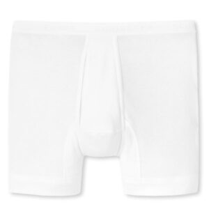 Schiesser heren short met voorsluiting - Original classic - Wit