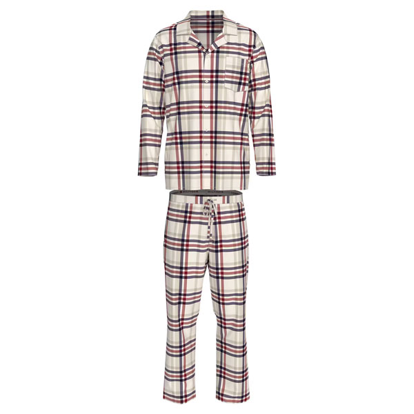 Tommy Hilfiger Heren Flanellen Pyjamaset - Geruit