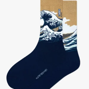 Kunstsokken - De Grote Golf van Kanagawa