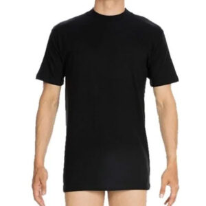 HOM Harro Heren T-shirt - Zwart