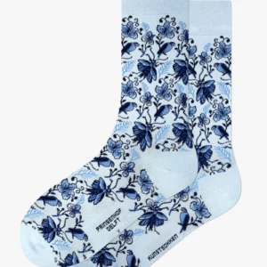 Kunstsokken - Delfts blauw
