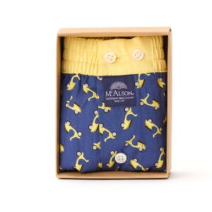 Mc Alson boxershort met binnenbroek - M5158 - Scooter geel