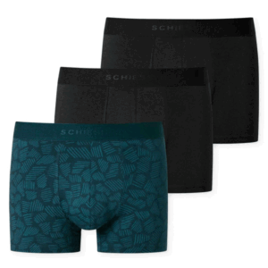 Schiesser heren shorts 3-pack 95/5 stretch cotton - Print
