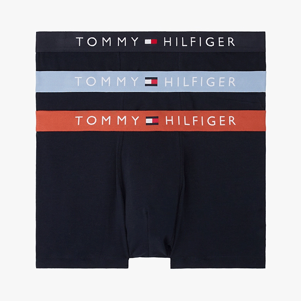 Tommy Hilfiger trunk boxershorts - Gekleurde tailleband
