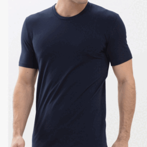Mey Hybride T-shirt Ronde Hals Blauw