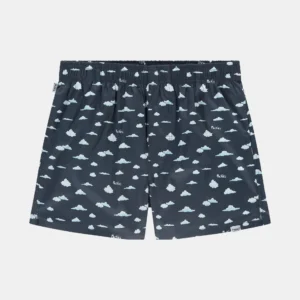 Pockies Organic Boxershort - Navy Clouds by Mannenwinkel.com