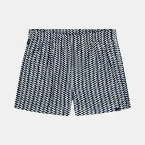 Pockies Organic Boxershort - Navy wavey