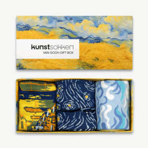 Kunstsokken - Van Gogh Gift Box 3-pack
