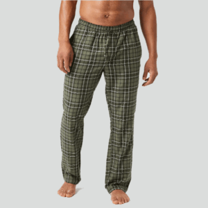 Björn Borg core soft flannel pyjamabroek - groene ruit
