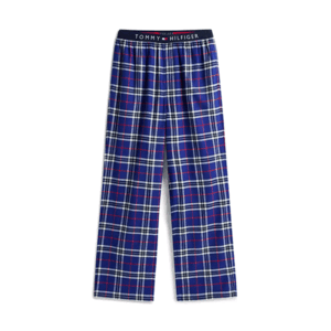 Tommy Hilfiger Heren Pyjamabroek Flanel - Blue Tartan
