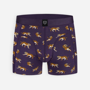 A-dam Single pack Boxershort - Purple tiger