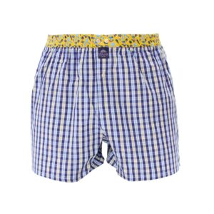 Mc Alson boxershort heren M5316- ruit/geel