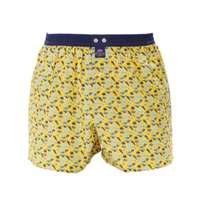Mc Alson boxershort heren M5333- geel/blauw schelp