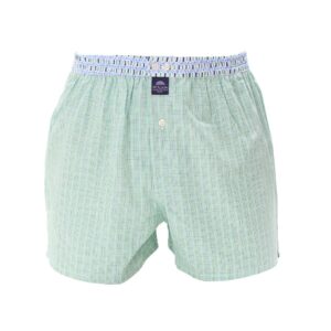 Mc Alson boxershort heren M5369- groen ruitje